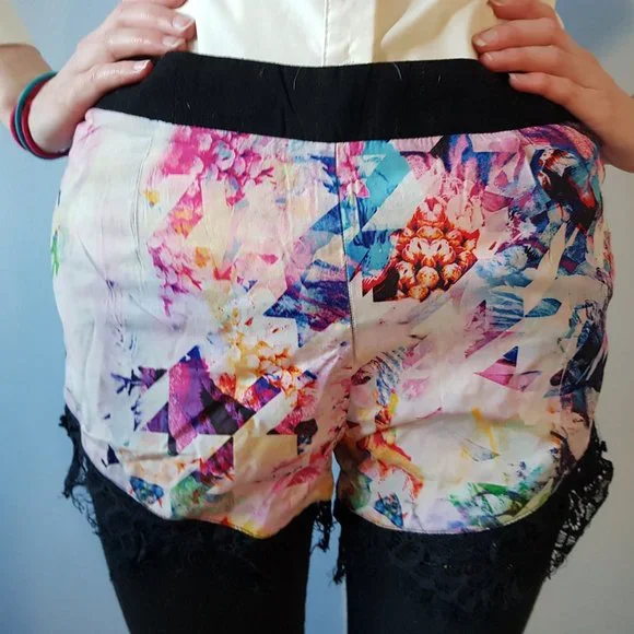 Multicoloured Mini Shorts - Picture 2 of 4